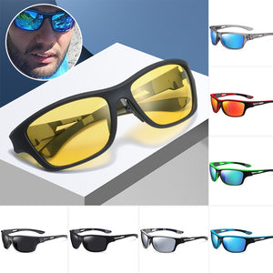 Outdoor Sports Sunglasses with Anti-glare Polarized Lens