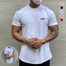 Load image into Gallery viewer, Pure Cotton Stretchy Sports T-shirt