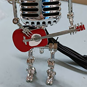 Retro mikrofon Robot USB