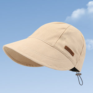 UV Protection Hat Without Makeup