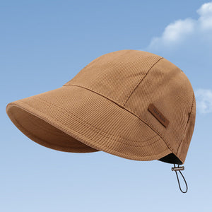 UV Protection Hat Without Makeup