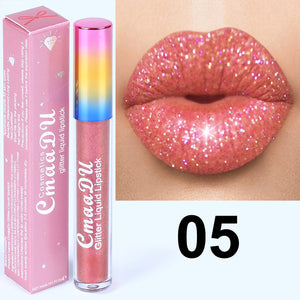 Glitter Waterproof Long Lasting Lip Gloss